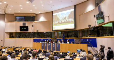 EU parliament hearing.