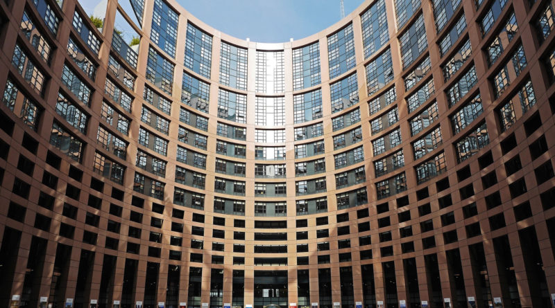 European parliament in Strasbourg.