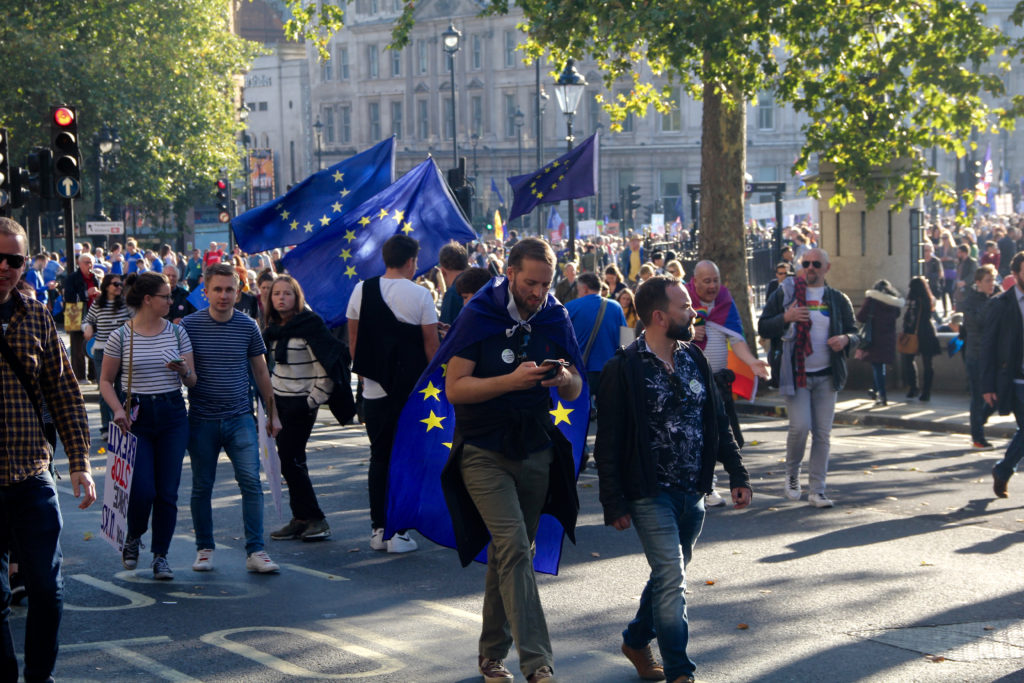 People's vote march in London